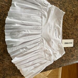 Goldhinge tennis skirt